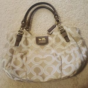 Coach signature collection purse